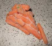 Do not underestimate the power of frozen carrots....