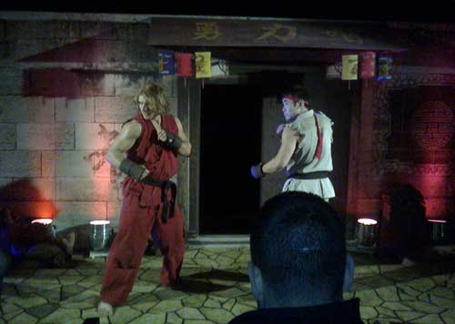 Just think, they were working the deep fat fryer at Burger King only 20 minutes earlier...