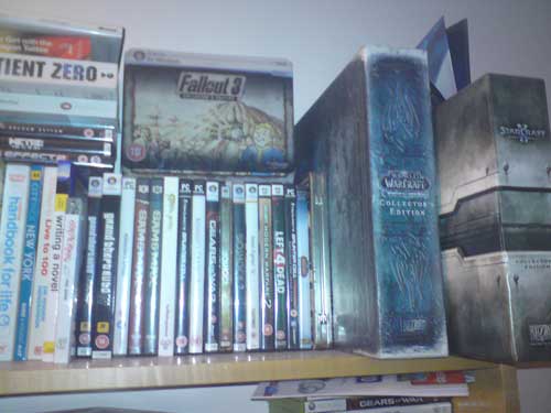 The porn is on the second shelf....