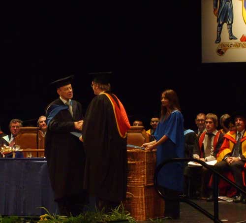 He was actually allowed on stage. What were they thinking?