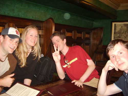 Everyone else there. Cower in fear or whatever.