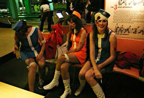 Normal day travelling on the tube it appears....