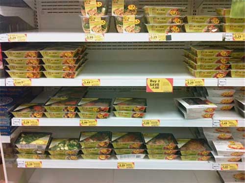 the meals of the damned...