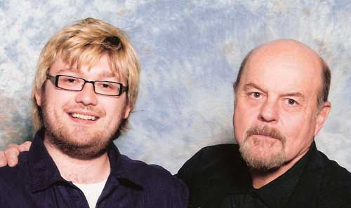 The best hard man in the world, and Michael Ironside. Cue joke drum roll. Leave tips at the bar.